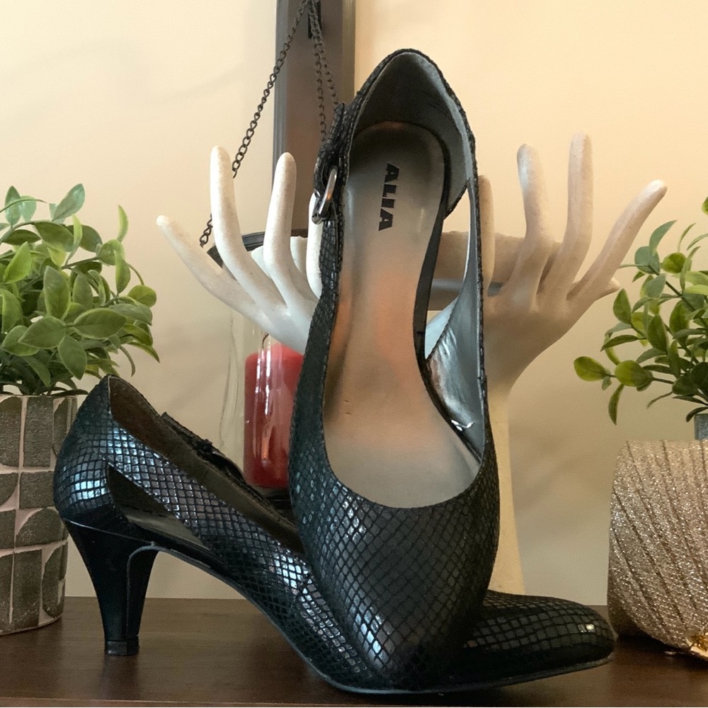 ALIA Black Women's Heels